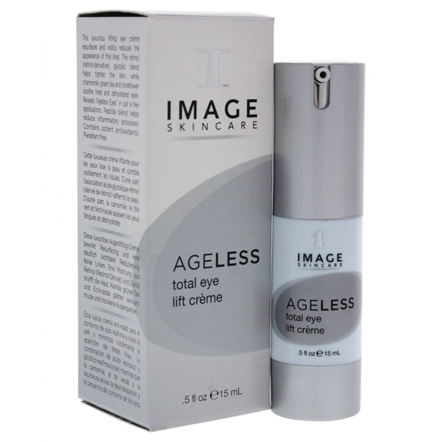 Ліфтинговий крем для повік з ретинолом IMAGE Skincare AGELESS Total Eye Lift Crème with SCT